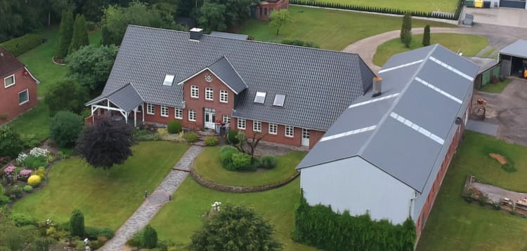 Bauernhaus mit Stall - vorher