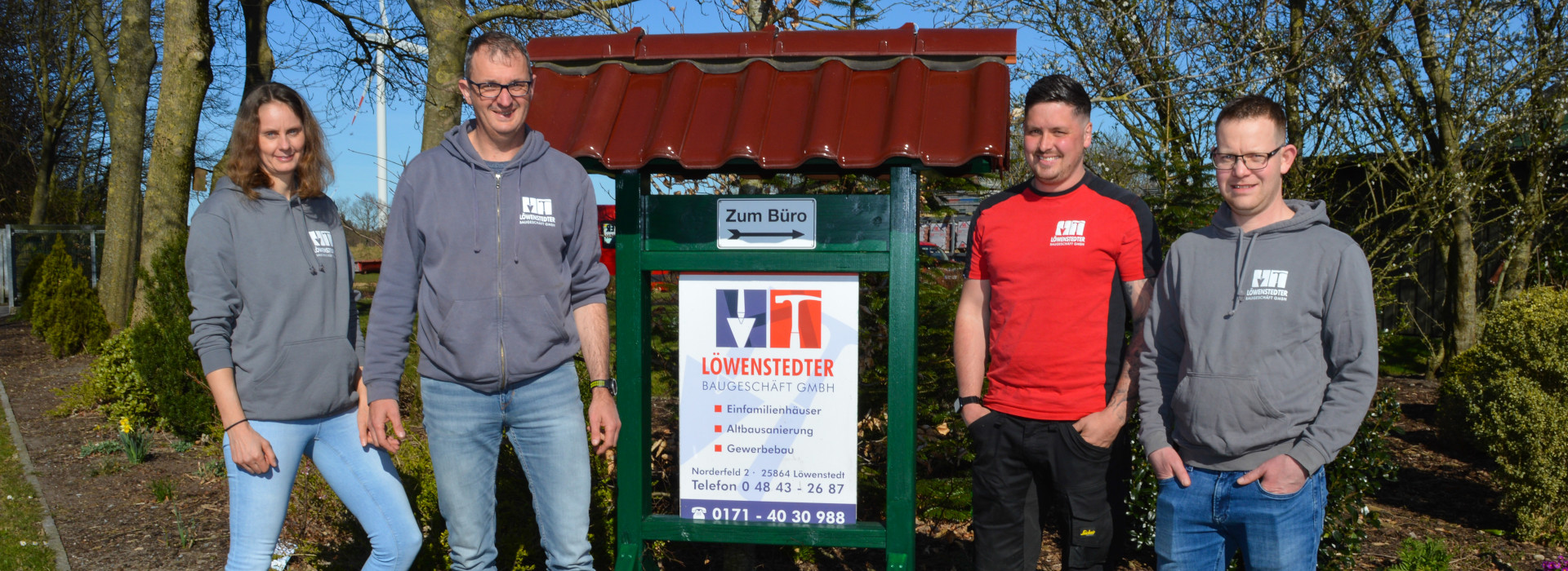 Baugeschäft Löwenstedt - Über uns